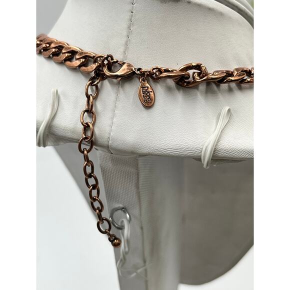 Joan Rivers Enamel Rhinestones Pink‎ Purple Language of Flowers Copper Necklace - Picture 7 of 9